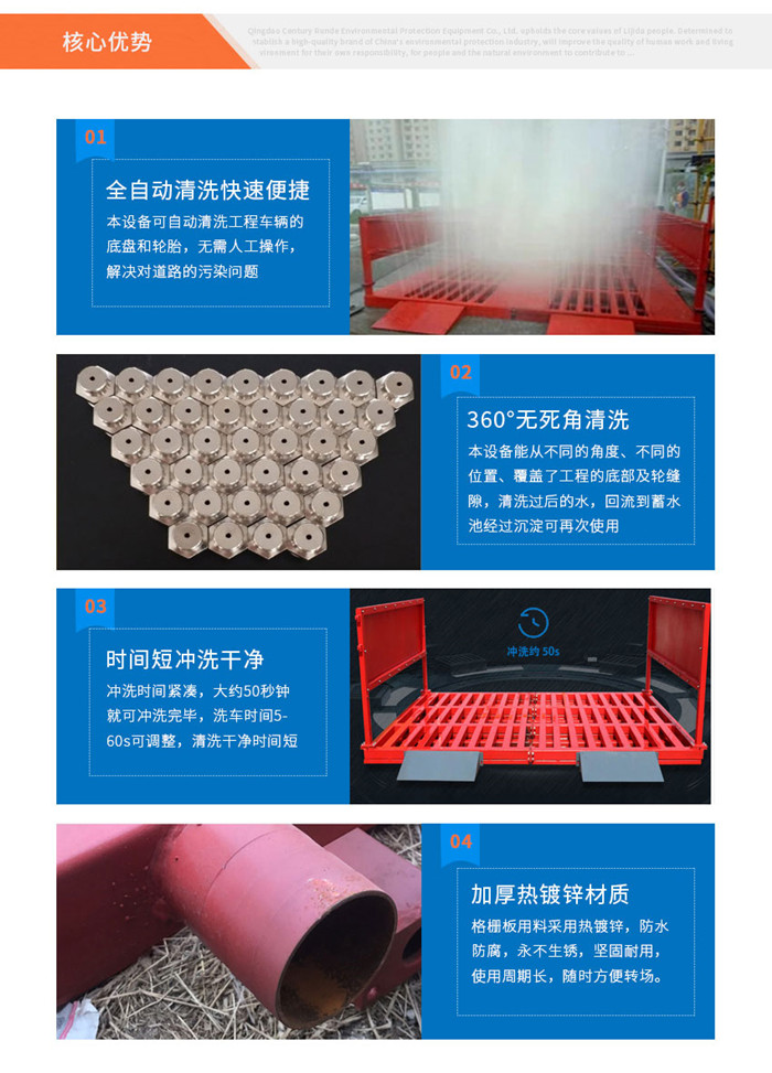 工程隧道式自动洗轮机的核心优势介绍